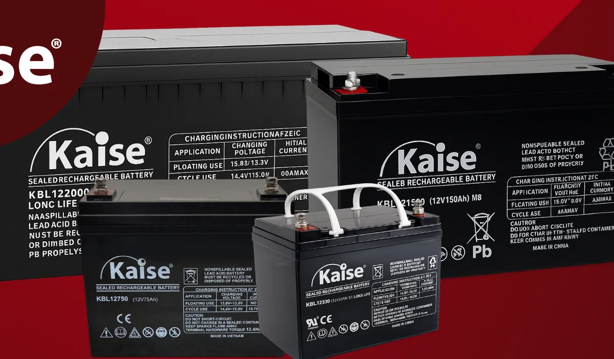 Baterias industriales Kaise Long Life